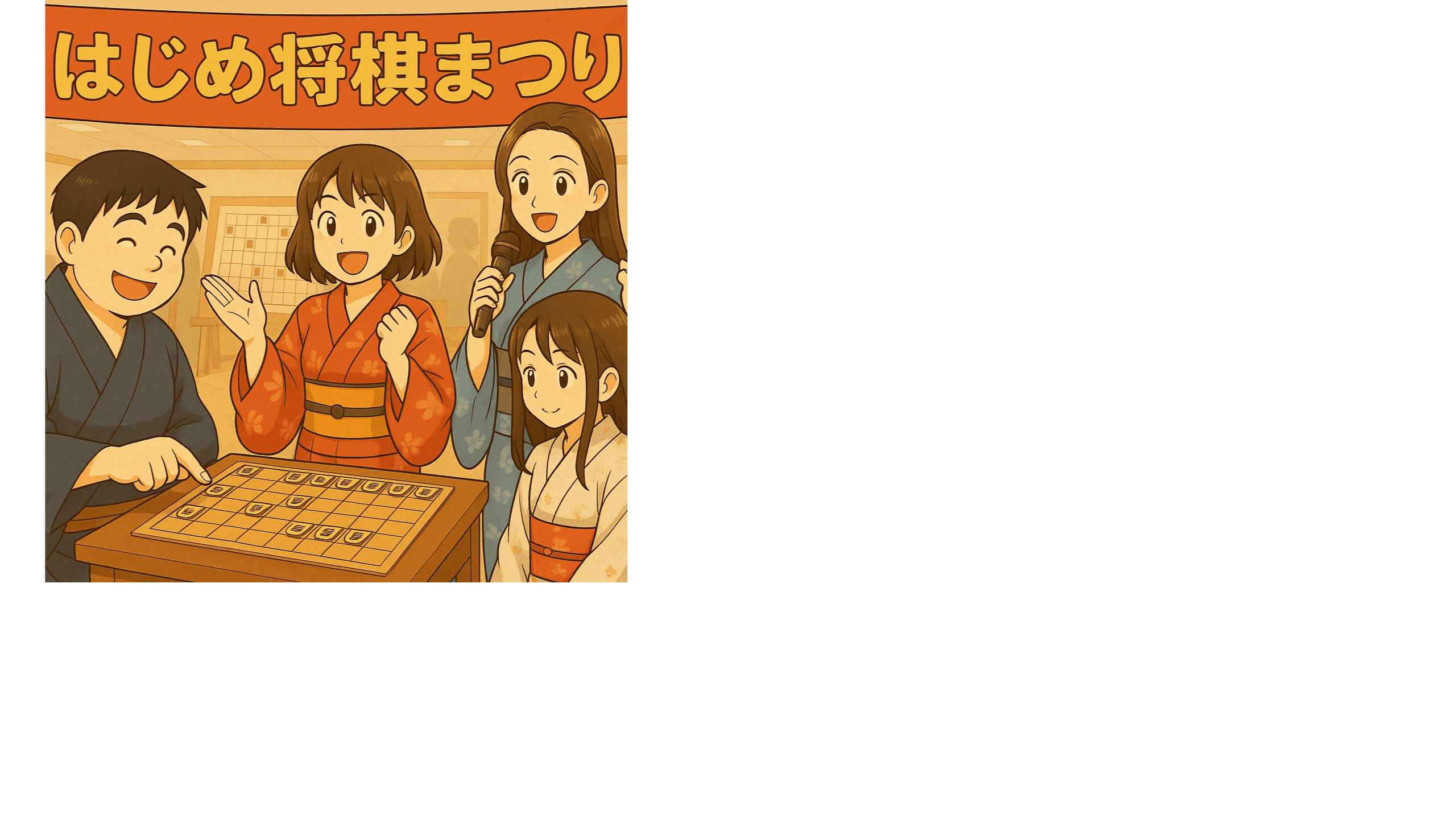 はじめ将棋祭り（午後の部）ぐるぐる将棋