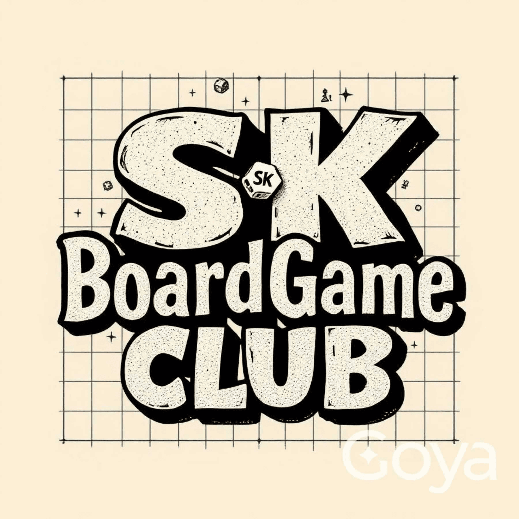 SKボドゲ会のロゴ画像