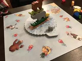 ワニに乗る？：回してドボン！